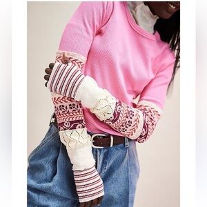 NWOT Free People We The Free All In Cuff Top Size XS